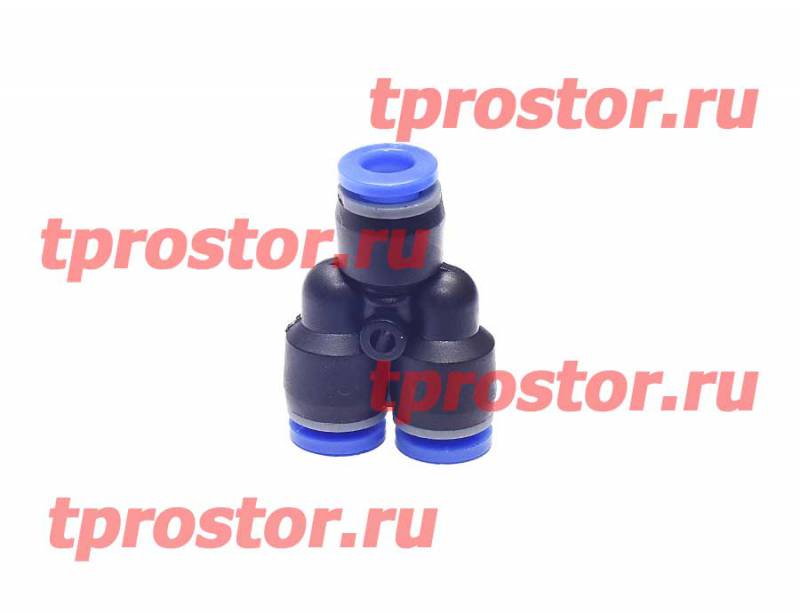 БАК 90356 Фитинг соеденительный Y-образный ПЛАСТИК (6 мм) БелАвтоКомплект