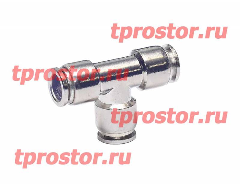 БАК 90362 Фитинг соеденительный тройник МЕТАЛЛ (12 мм) БелАвтоКомплект