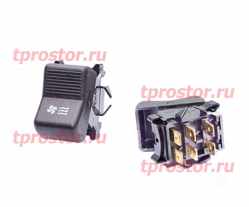 П 147-04.11 Переключатель отопителя вентилятора (К_А_М_А_3,ЗИЛ)