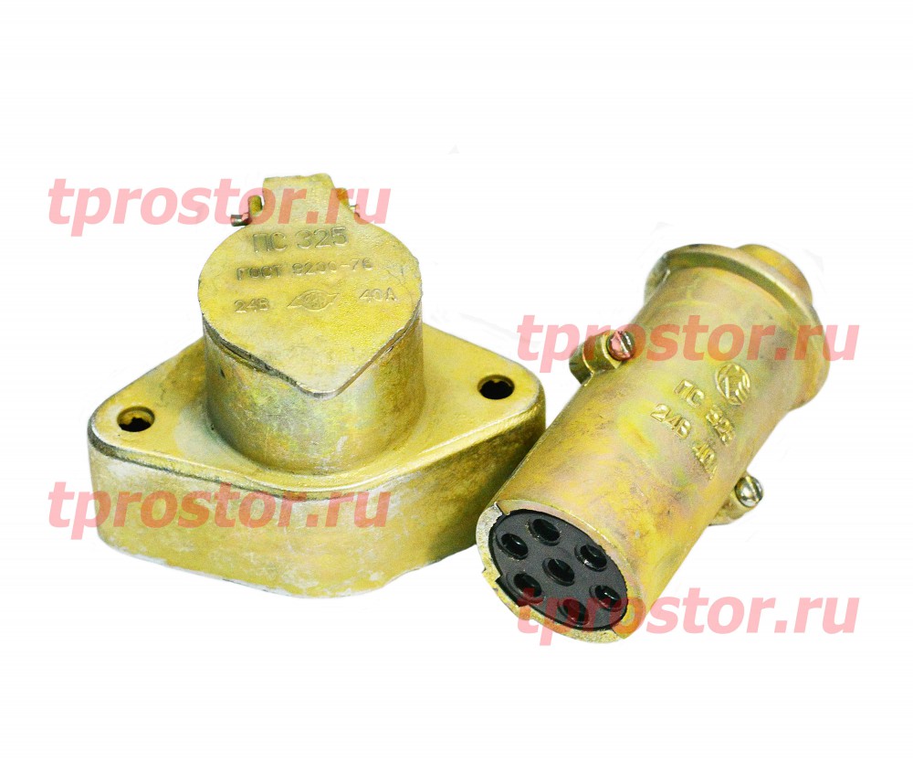 ПС 325-100/150 Розетка+вилка (разъемы электрические) 	(5320-3723100)