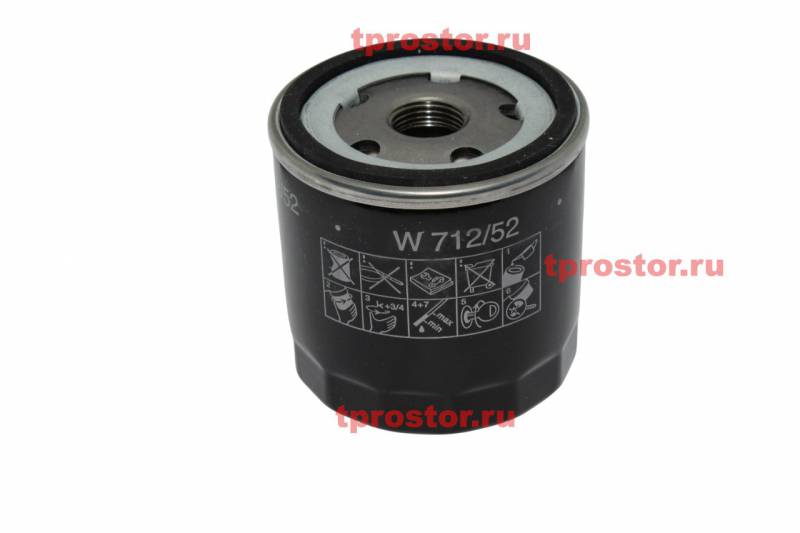 W712/52 Масляный фильтр MANN  VW Golf Polo, Seat Ibiza Toledo 1.4-1.6 99, Audi A2 1.4 00