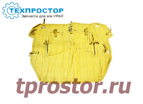 ЯМЗ 238-236НЕ2 Утеплитель радиатора (дв ЯМЗ-238, 236НЕ2) (синтепон, винилис-кожа) АМТ